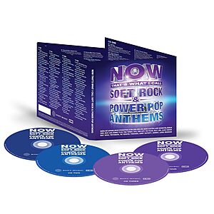 4-Disc Now That's What I Call Soft Rock & Power Pop Anthems $21.43 + Free Shipping w/ Prime or on $35+