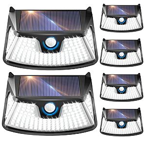 6-Pack BUCASA 850LM 152-LED Solar 270° Wide-Angle Motion Sensor Outdoor Light$17.50 + Free Shipping w/ Prime or on $35+