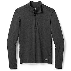 REI Co-op Men's or Women's Midweight Base Layer Half-Zip Top (Various) $19.83 + Free Store Pickup at REI or FS on $60+