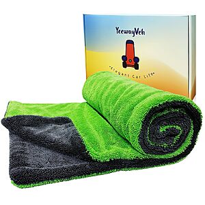 Amazon - YeewayVeh Agile Giant Car Drying Towel, 28 x 36 in - $10.19 w/ Code