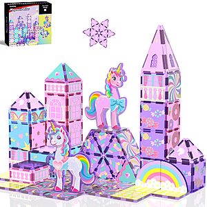 Amazon - GobiDex Unicorn Magnetic Building Blocks - $14.85 w/ Code