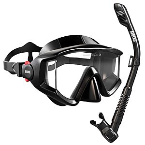 Amazon - Aegend Snorkeling Gear for Adults with Travel Mesh Bag - $11.08 w/ Code