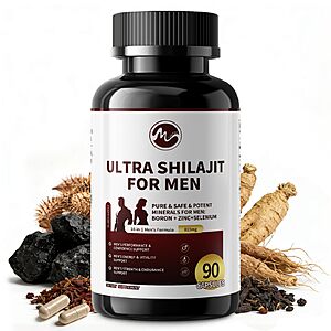 Amazon - M inch Testosterone Support 10-in-1, 90 Vegan Capsules - $10.14 w/ Code + Coupon