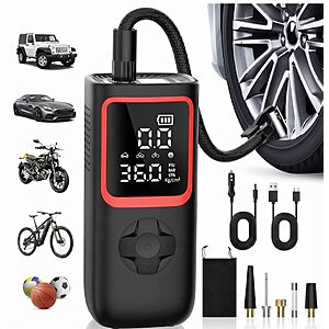 Koltgoo 150PSI Portable Cordless Tire Inflator Air Pump $11.99 + Free Shipping w/ Prime or on $35+