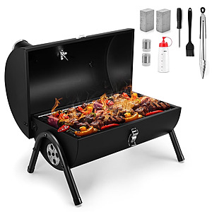 Coliware Portable Outdoor Tabletop Charcoal Grill w/ Accessories - $47.99 @ Walmart