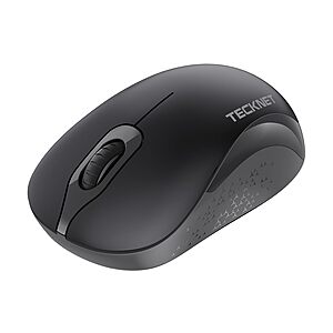 2.4GHz Tecknet Wireless Silent Mouse (Gray or White) $4.99 + Free Shipping w/ Prime or on $35+