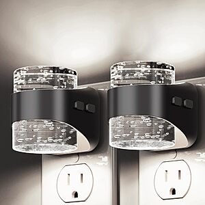2-Count L LOHAS LED Dimmable Bubble Night Lights w/ Dusk-to-Dawn Sensor (Various Colors) from $7.99 ($4 each) + Free Shipping w/ Prime or on $35+
