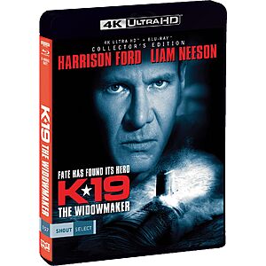 K-19: The Widowmaker - Collector's Edition 4K Ultra HD + Blu-ray [4K UHD] $23.58 Amazon.com
