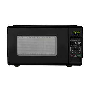 Mainstays 0.7 Cu ft 700W Countertop Microwave Oven (Black, Red or White) $49 + Free Shipping