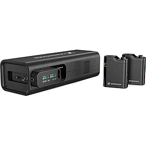 2-Person Sennheiser Profile Clip-On Wireless Microphone System/Recorder (2.4 GHz) $169 + Free Shipping