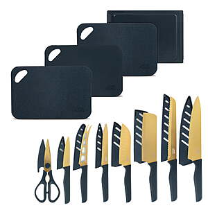 Thyme & Table 20-Piece Knife Set (Blue) $12.49 + Free Shipping w/ Walmart+ or on $35+