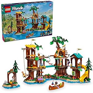 $90.99 | 1128-Piece LEGO Friends - Adventure Camp Tree House (42631, 2024) at Amazon