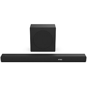 Hisense AX3100Q 3.1ch Soundbar with Wireless Subwoofer, Dolby Atmos, DTS:X, Center Channel $199.99
