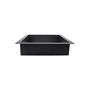Pleasant Hearth Square Solid Steel Fire Ring, Black $64.99