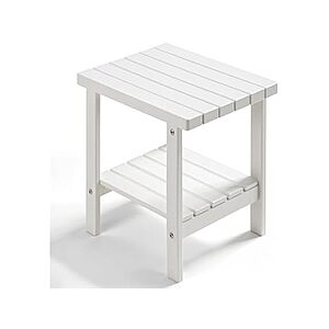PASAMIC 2-Tier Adirondack Square Side Table - $19.99 + free ship w/ Prime