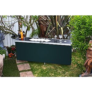 Trademark Innovations Portable Bar Table - $69.99 + free ship w/ Prime