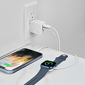 Insignia 35W Dual USB-C Wall Charger (White) $8.49 + Free Shipping