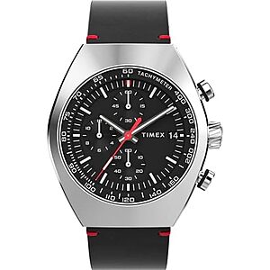 $91.34* | 42mm Timex Men's Legacy Tonneau Watch (Black/Black/Stainless Steel) at Amazon