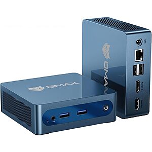 Bmax B1 Plus Mini PC w/ Intel Celeron J3355, 6GB RAM & 128GB eMMC $162.99 + Free Shipping