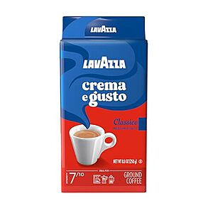 [SnS, AC] $8.99* | 4-Pk 8.8-Oz LavAzza Crema e Gusto Ground Coffee (Medium Roast) at Amazon
