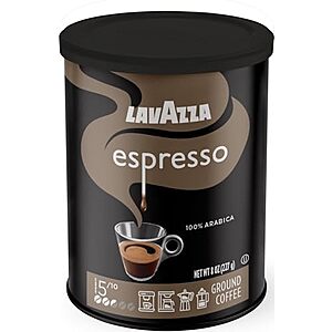 [SnS, AC] $20.99 | 6-Pack 8-Oz Lavazza Espresso Ground Coffee at Amazon