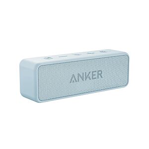 Anker soundcore 2 Portable Bluetooth Speaker, Stereo Sound, IPX7