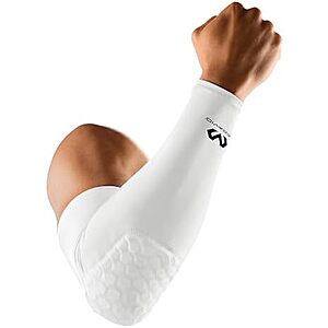 $11.20* | McDavid HEX Shooter Arm Sleeve Single Padded Compression Sleeve Basketball Football Sports Protection at Amazon
