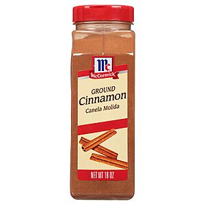 Select Accts [S&S,AC] 18 oz McCormick Ground Cinnamon $6.27 + Free S&H w/ Prime or $35+
