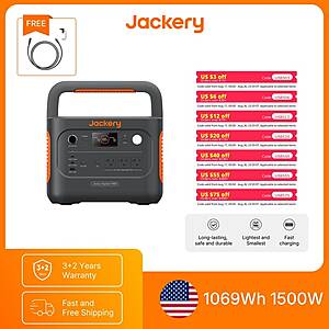 Jackery Explorer 1000 v2 Portable Power Station and 5M Extension Cord 1069Wh LiFePO4 Battery $291 + Free S/H $291.2