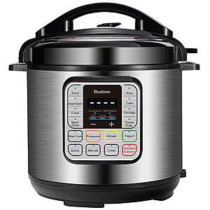 6.5-Quart Bluebow 11-in-1 Electric Pressure Cooker $64.99 + Free Shipping