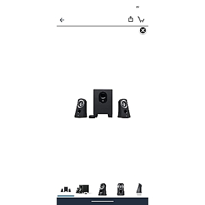 Logitech Z313 2.1 Multimedia Speaker System with Subwoofer