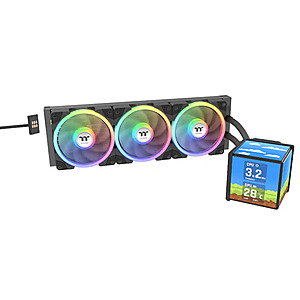 Thermaltake Minecube 360 Ultra ARGB AIO CPU Liquid Cooler (Black) $288.99 + Free Shipping