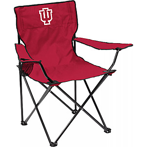Logo Brands Indiana Hoosiers Team-Colored Canvas Chair $19.99