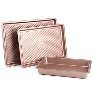 3-Piece Thyme & Table Non-Stick Aluminized Steel Baking Set (Rose Gold) $19.97 + Free Shipping w/ Walmart+ or on $35+