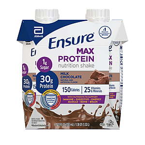 $9.97 BOGO after $9.97 Walmart Cash Ensure Max 30G Protein Shakes in Various Flavors