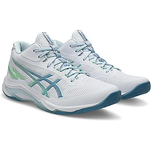 ASICS Men's Netburner Ballistic FF MT 4 Shoes (White/Saba Blue) $69.97 + Free Shipping