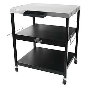 $44.50: Expert Grill Rolling Food Preparation Cart with Paper Towel and Trash Bag Holders at Walmart.com