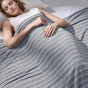 50" x 70" GOHERO Cooling Blanket for Hot Sleepers (Grey) $8.63 + Free Shipping w/ Prime or on $35+