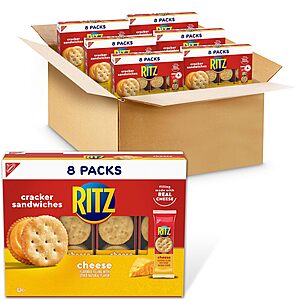 48-Pack Ritz Cheese Sandwich Crackers Snack Packs $16.63 w/ S&S + Free Shipping w/ Prime or on $35+
