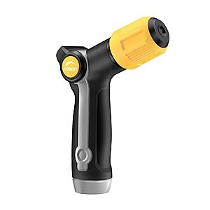 Voxon Zinc Alloy High-Pressure Jet Garden Hose Nozzle w/ Thumb Control $12.49 + Free Shipping w/ Prime or on $35+