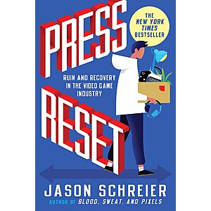 $1.99 | Press Reset: Ruin and Recovery in the Video Game Industry by Jason Schreier (Kindle ebook)