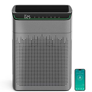 Amazon – MERONTE MR5866 Air Purifier for Rooms up to 1690 Sq. Ft. - $49.99 w/ Code
