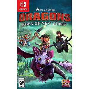 Dragons: Dawn of New Riders (Nintendo Switch) $13 + Free Shipping w/ Walmart+ or on $35+