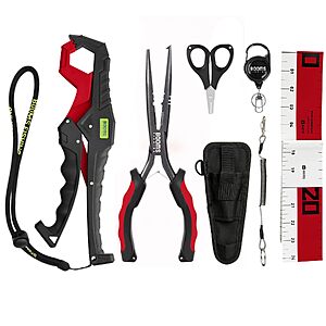 Amazon – Booms Fishing TK1 6-Piece Fishing Tool Kit - $16.99 w/ Code