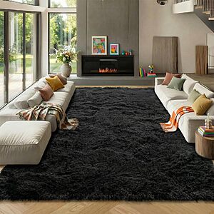 Amazon – ONASAR Fluffy Shag Area Rugs (Various Sizes) - $17.49-62.49 w/ Code $62.49