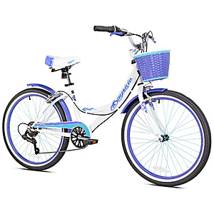 24" Kent Bayside 7-Speed Girls' Bike (White/Purple) $178.00 + Free Shipping
