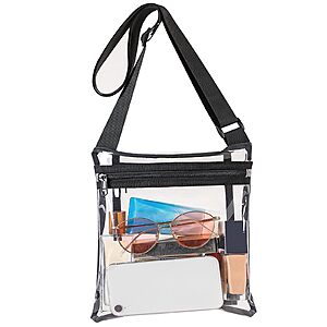 Amazon – Vorspack Stadium-Approved Clear TPU Crossbody Purse - $5.99