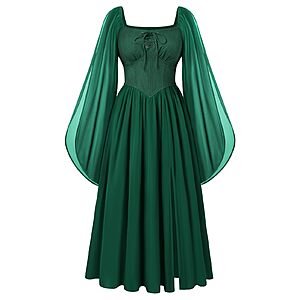 Amazon – Scarlet Darkness Medieval Witch Corset Dress - $19.32 w/ Code + Coupon
