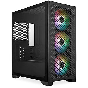 Cooler Master Elite 301 Mini-Tower Case w/ 3x 120mm ARGB Fans (Micro-ATX/ITX) $40.87 + Free Shipping
