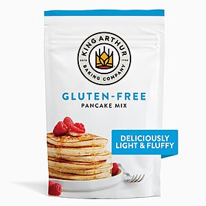 $19.11 ($16.24 S&S) | King Arthur Gluten Free Classic Pancake Mix (Pack of 6)